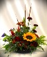 AUTUMN SUNSET SYMPATHY ARRANGEMENT