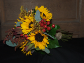 Autumn Sunset Wedding Flowers