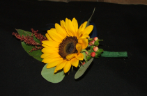 Autumn Sunset Wedding Flowers