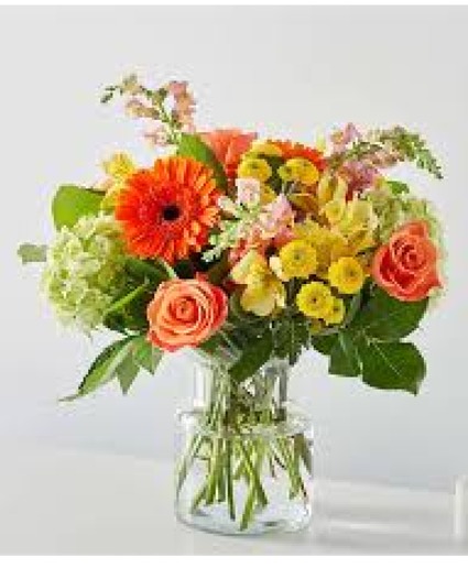 Autumn Sunshine Bouquet Lifestyle Arrangement