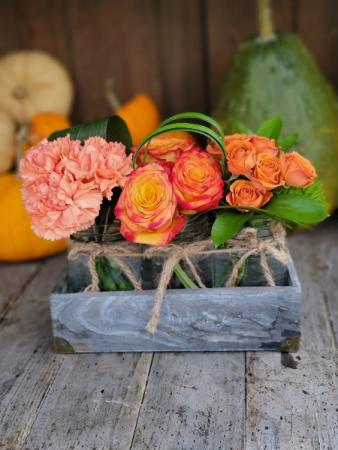 Autumnal Fall Mason Fresh Flowers