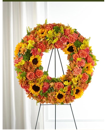 Autumnal Memories Autumn color wreath