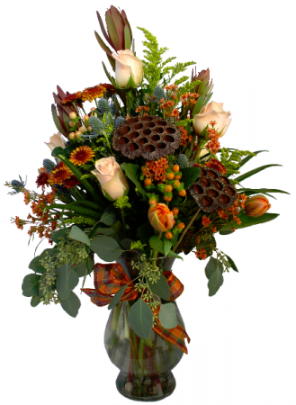 Autumns Garden Vase Arrangement