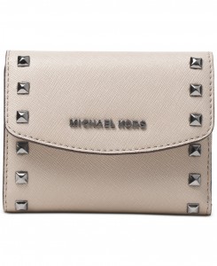 Ava Studded Card Case Michael Kors