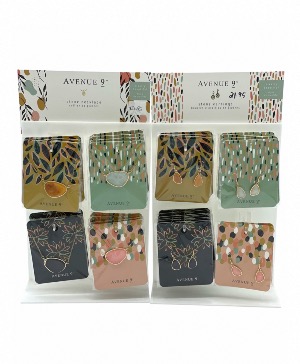 Avenue 9 earnings with matching necklace  Giftware each sold separately 