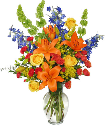 AWE-INSPIRING AUTUMN Floral Arrangement in Lewiston, ME | BLAIS FLOWERS & GARDEN CENTER