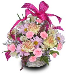 Basket of Posies Flower Arrangement