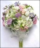 Soft Lilac & Pastel Florals Bridesmaid Bouquet