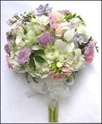 Soft Lilac & Pastel Bridesmaid Bouquet
