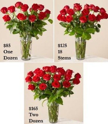 B59 Red Roses  Rose arrangement in Seattle, WA | Neilsen Florist