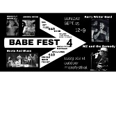 BABE FEST SINGLE SHOW TICKET 