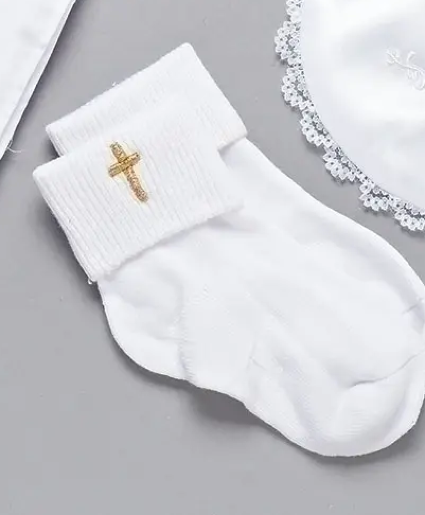 Baby Baptism Socks Baby Keepsake