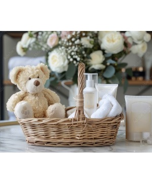 Baby  Bath & Skin Care Gift Basket  