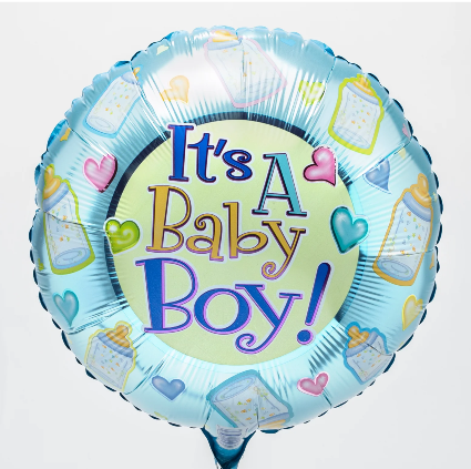 baby boy balloon 