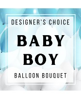 Baby Boy Balloon Bouquet Designer's Choice