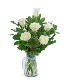 Half Dozen Rose Arrangement Flower Arrangement