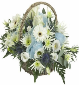 baby flower basket