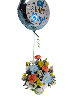 Baby Boy Fresh Arrangement 
