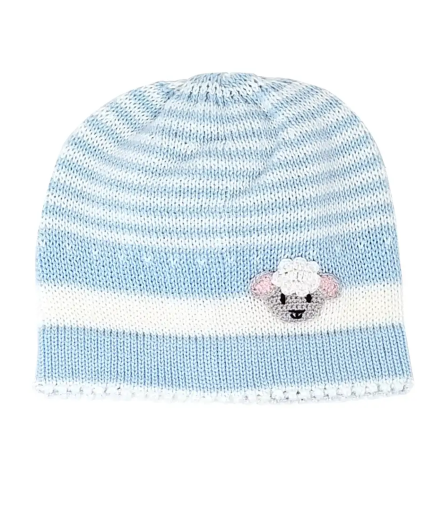 Baby Boy Lamb Hat Baby Keepsake