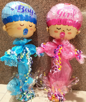 Baby Boy or Baby Girl Balloon Person/Candy Base Baby in Wichita, KS | Via Christi Flower & Gift Shop Baby Boy or Baby Girl Balloon Person/Candy Base Baby in Wichita, KS | Via Christi Flower & Gift Shop