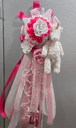 Baby door hanger baby
