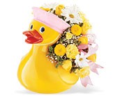 Just Ducky Baby Girl Bouquet in Whitesboro, NY | KOWALSKI FLOWERS INC. Just Ducky Baby Girl Bouquet in Whitesboro, NY | KOWALSKI FLOWERS INC.