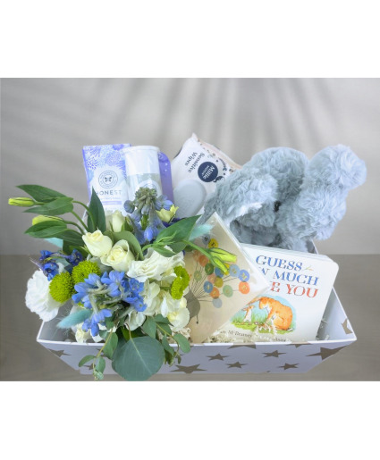 Baby Elephant Gift Set Gift Box
