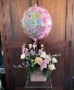 Baby girl arrangement with balloon Vase Arrangement