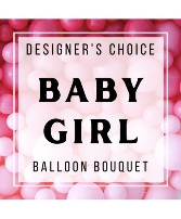 Baby Girl Balloon Bouquet Designer's Choice