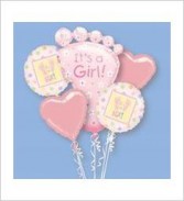Baby Girl Balloon Bouquet ***Special Price****