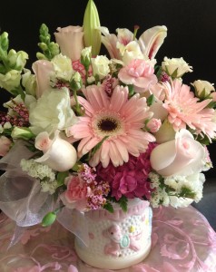 baby girl arrangements