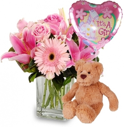BABY GIRL PACKAGE BOUQUET