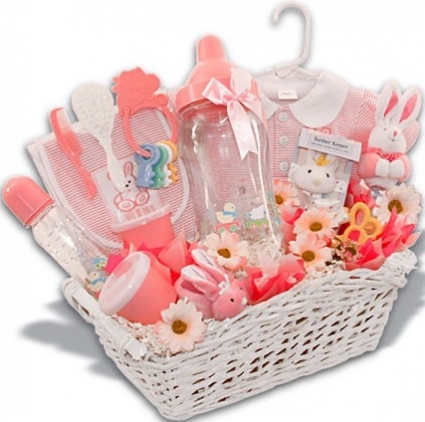 basket for baby girl