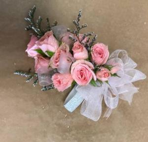 Baby Roses Corsage Prom