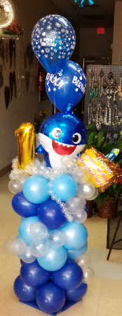 Baby Shark  Balloon Bouquet 