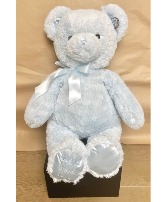 Baby's First Bear Blue with balloons Bearington Collection