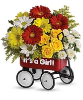 Baby's Wow Wagon- Girl Bouquet