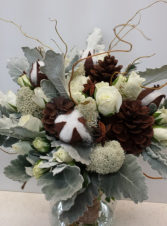 Back To Nature Bridal Bouquet - Handtied