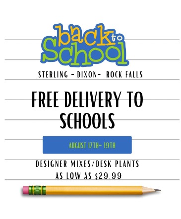 Back to School  in Sterling, IL | Lundstrom Florist