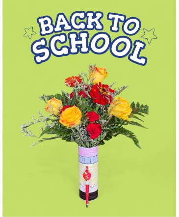 Back to school Pencil tumbler in Chehalis, WA | BENNY'S FLORIST & GREENHOUSE Back to school Pencil tumbler in Chehalis, WA | BENNY'S FLORIST & GREENHOUSE