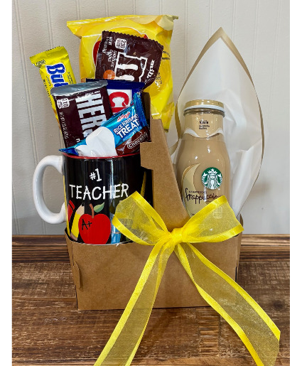 Back to School Teacher Mug Treat Powell Florist Exclusive