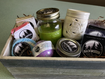 Backwoods Soap and Candle Co. Gift Basket