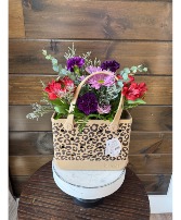 Bitty Bogg with Flowers Bogg Bag Colors and Flowers may vary