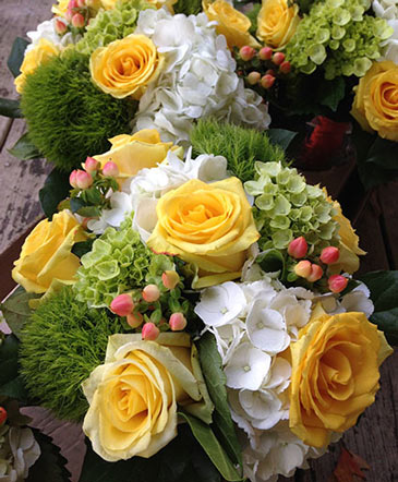 Ball of Sunshine Bouquet in Ozone Park, NY | Heavenly Florist