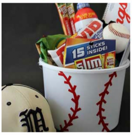 Baller Bunny Basket Gift Basket