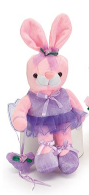 Add on Item: Plush Ballerina Bunny Stuffed Animal