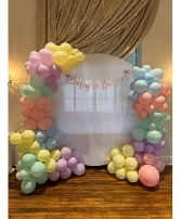 Balloon Arches Customized to Size and Color  