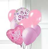 Balloon Bouquet Baby Girl 