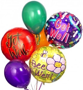 Balloon Bouquet Get Well