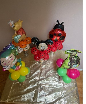balloon fun balloons  with accents great for back to school theme aval